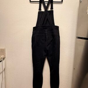 Madewell Black Denim Overalls